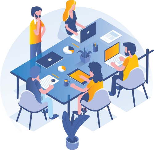 About Us Illustration